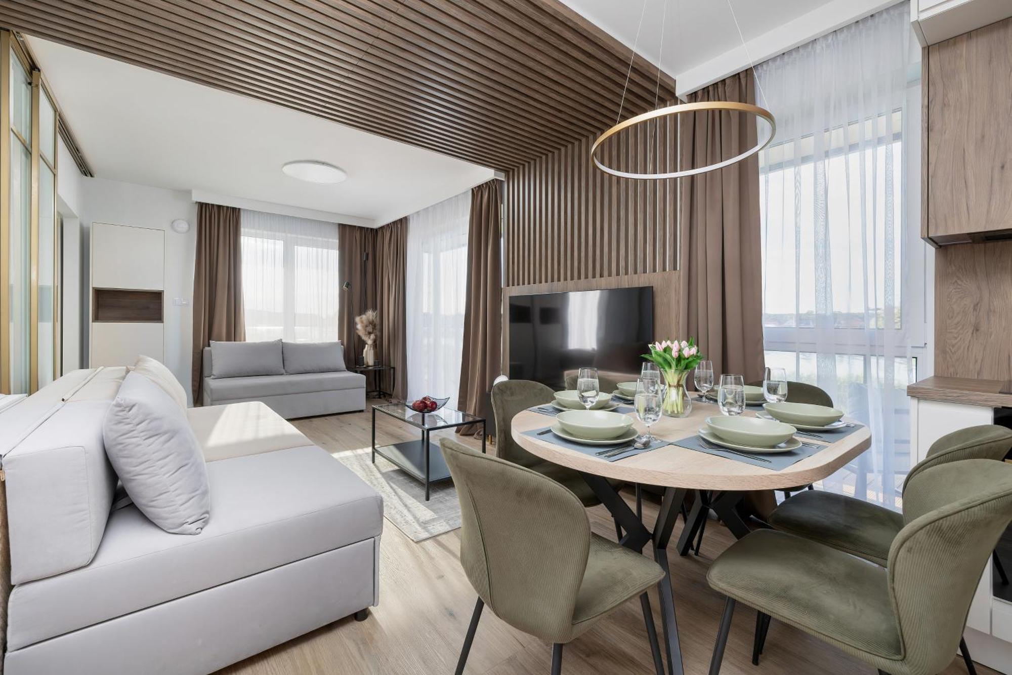 Wellness Resort & Spa Dziwnow Apartments With Parking By Noclegi Renters Ngoại thất bức ảnh